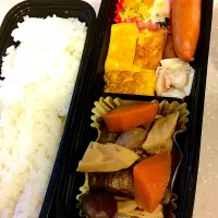 Snapdishの料理写真:旦那弁当🍱|すがかえさん