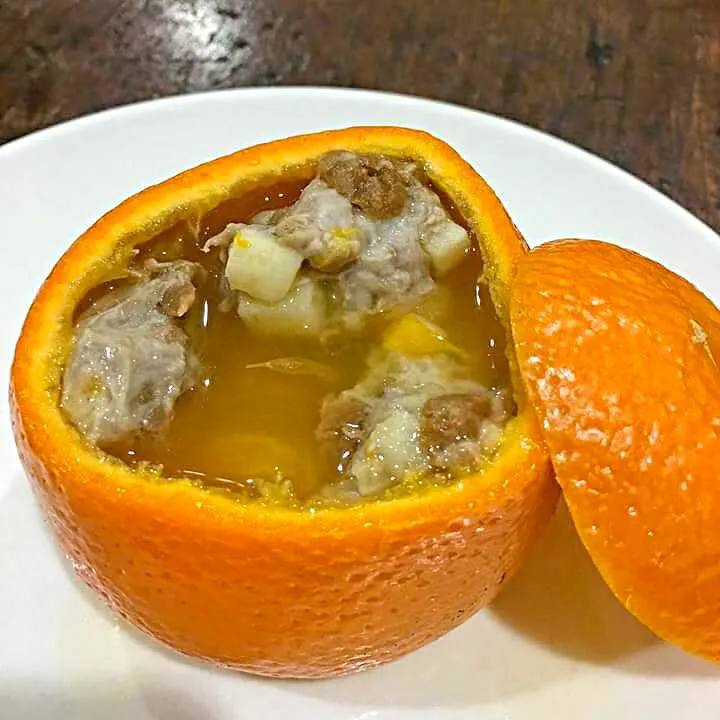 orange stuffed with pork ball soup|CHUENCHAIさん