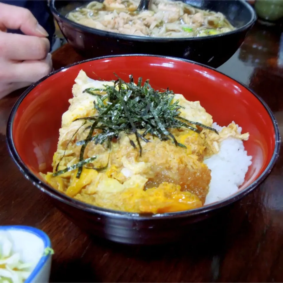 お蕎麦にセットにミニカツ丼  黒姫駅前信濃屋|Takeshi  Nagakiさん