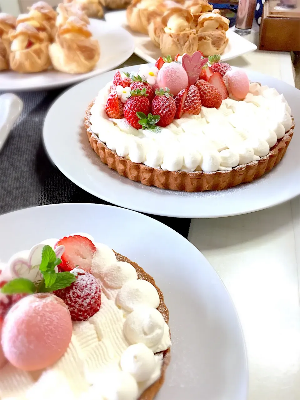 🍓タルト         &  パイシュー🥧 #いちご #タルト|ゆーきさん