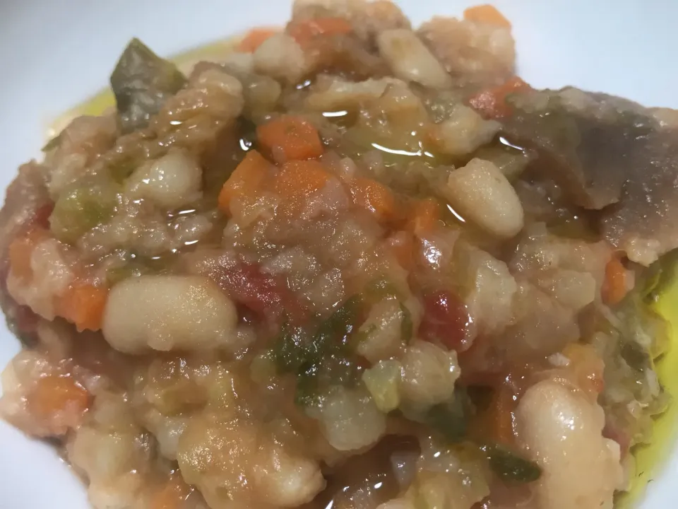 Snapdishの料理写真:僕のトスカーナ、リッボリータ！
Ribollita di Akira! 

#トスカーナ
#リッボリータ
#Toscana
#Ribollita|お家でbar!さん