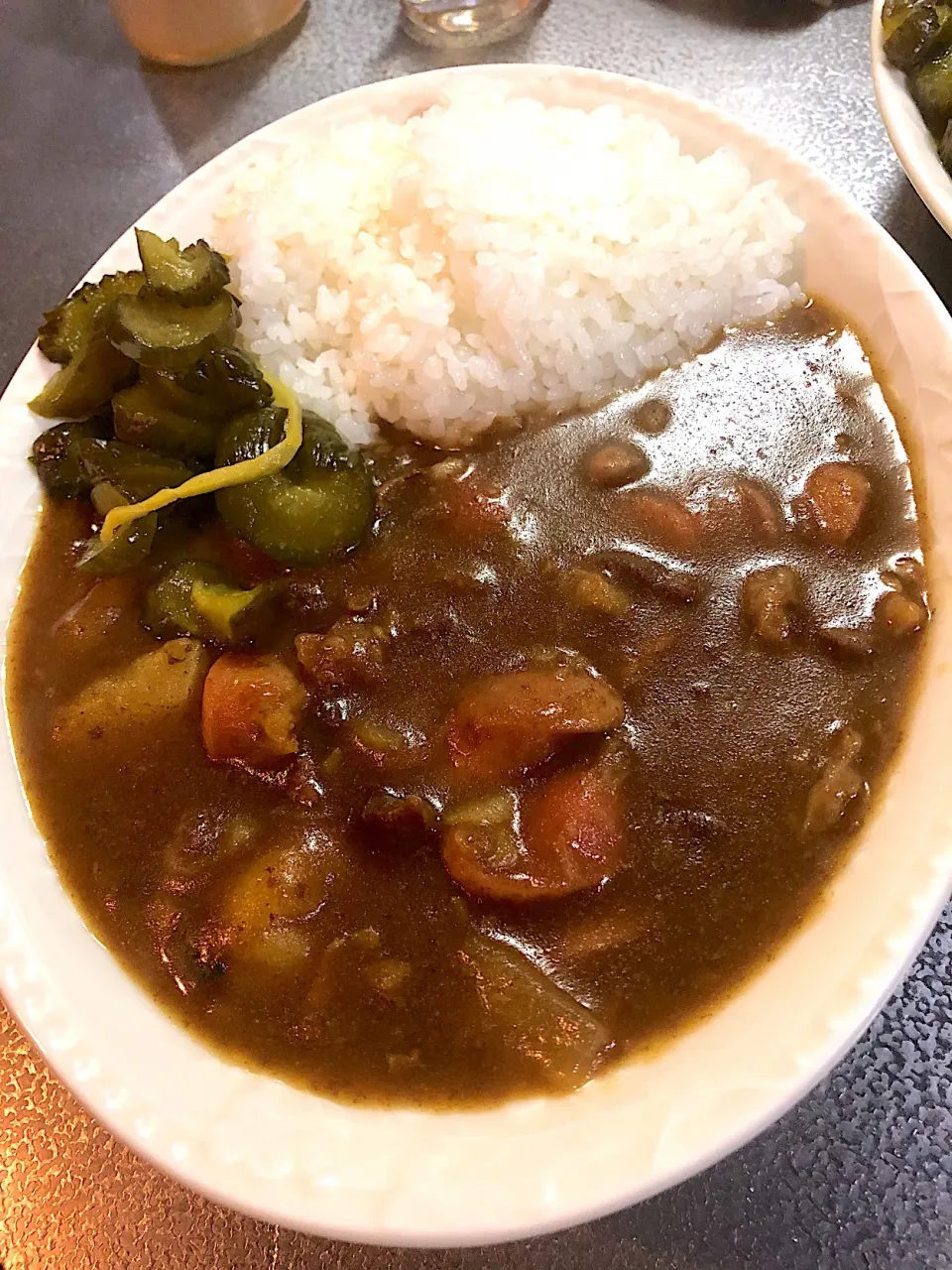 牛スジ煮込みカレー|たびもかさん