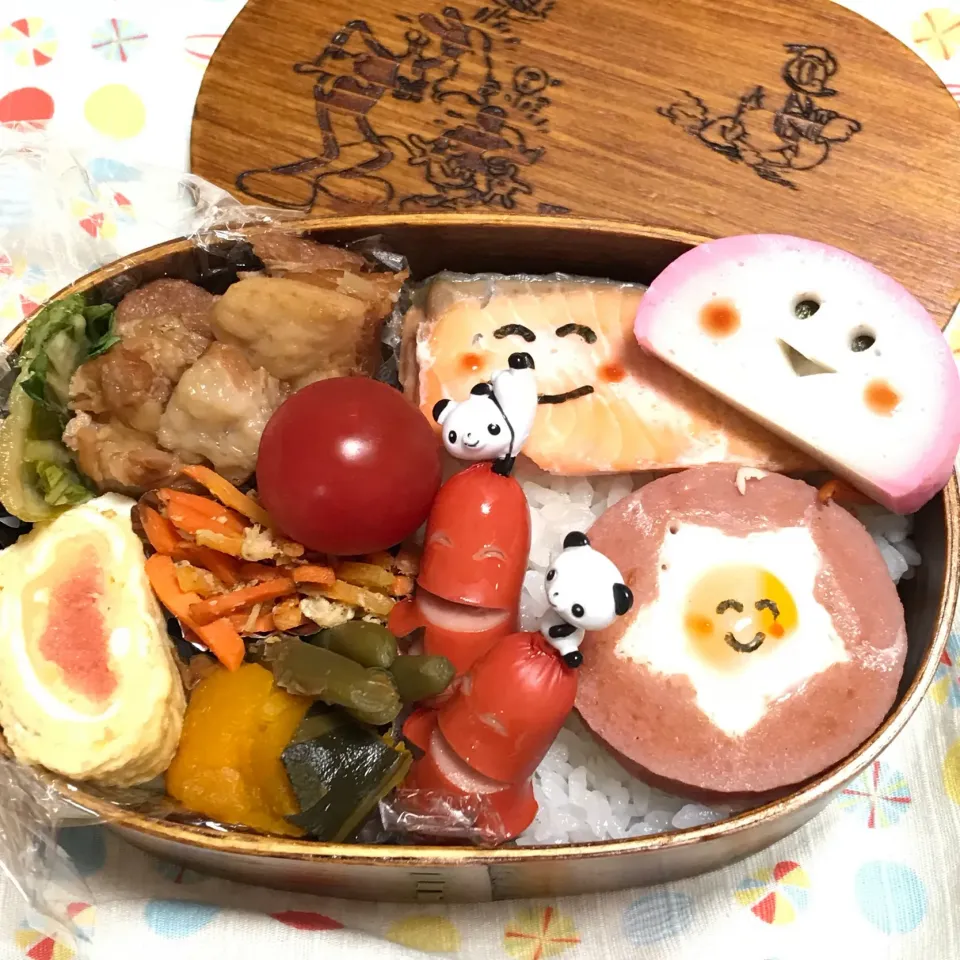 Snapdishの料理写真:2018年2月13日 オレ弁当♪|クッキングおやぢさん