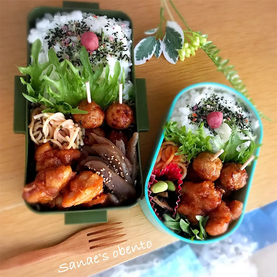 #今日のお弁当 #親子弁当#手抜き弁当|さえちゃんさん