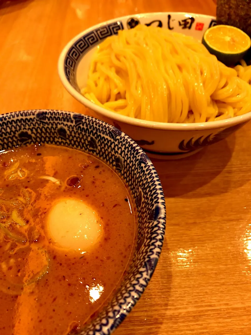 濃厚味玉つけ麺 大盛|流線形さん