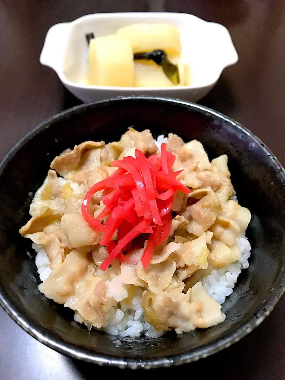 豚丼&大根の煮物♡|yumikoさん