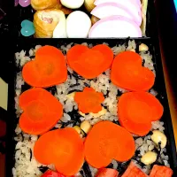 Snapdishの料理写真:愛妻弁当2018.2.13|イオナさん