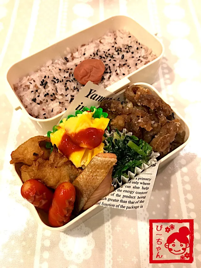 Snapdishの料理写真:次女☆高校生弁当😊147日目|☆ぴ〜ちゃん☆さん