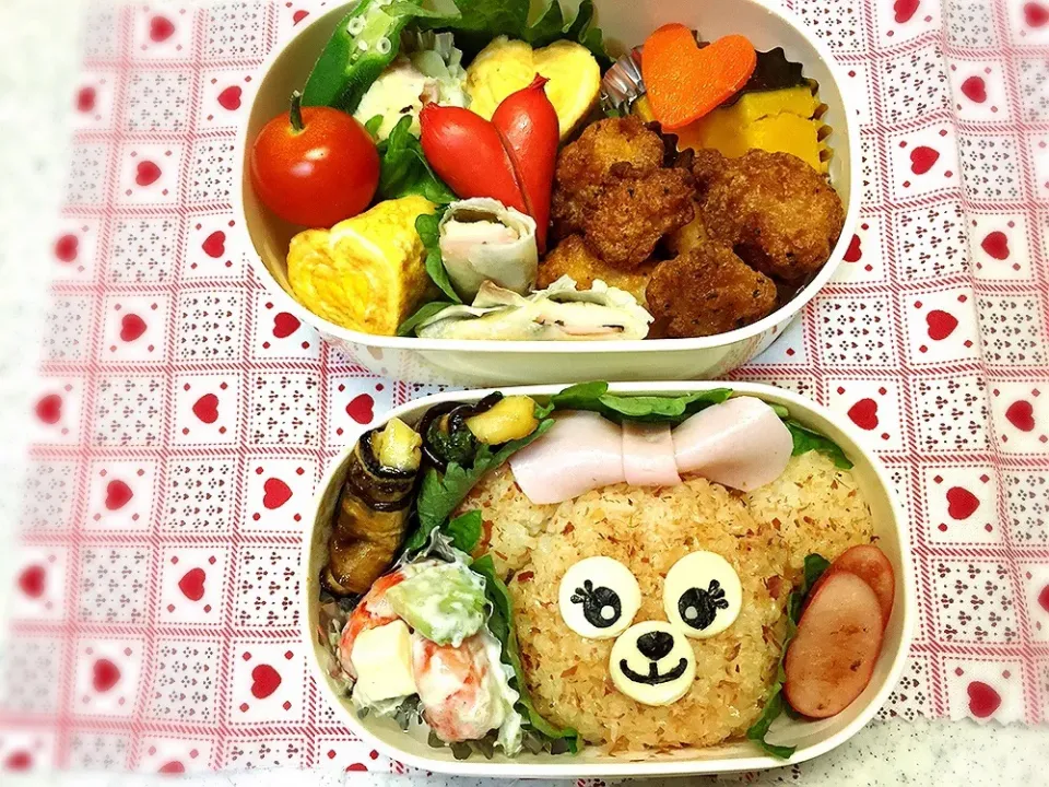 ハッピーバレンタイン❤️お弁当|ゆりゆりさん