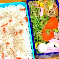 Snapdishの料理写真:愛妻弁当2018.2.14|イオナさん