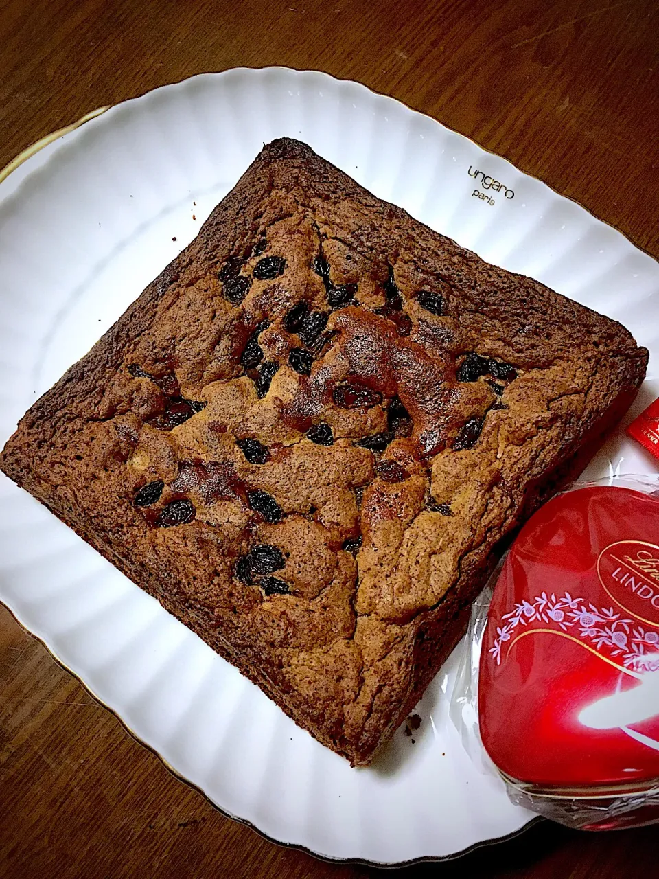 ウィスキーレーズン入りチョコレートケーキ|うさママさん