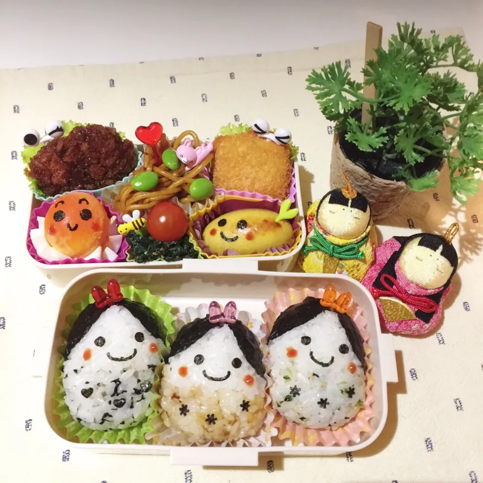 2/15❤︎娘のおにぎり弁当❤︎
おひな祭りはまだ先…気が早いですね…(^^;;
#お弁当 #弁当 #お昼ごはん #娘弁当 #ランチ #おにぎり #三人官女 #ひなまつり|Makinsさん