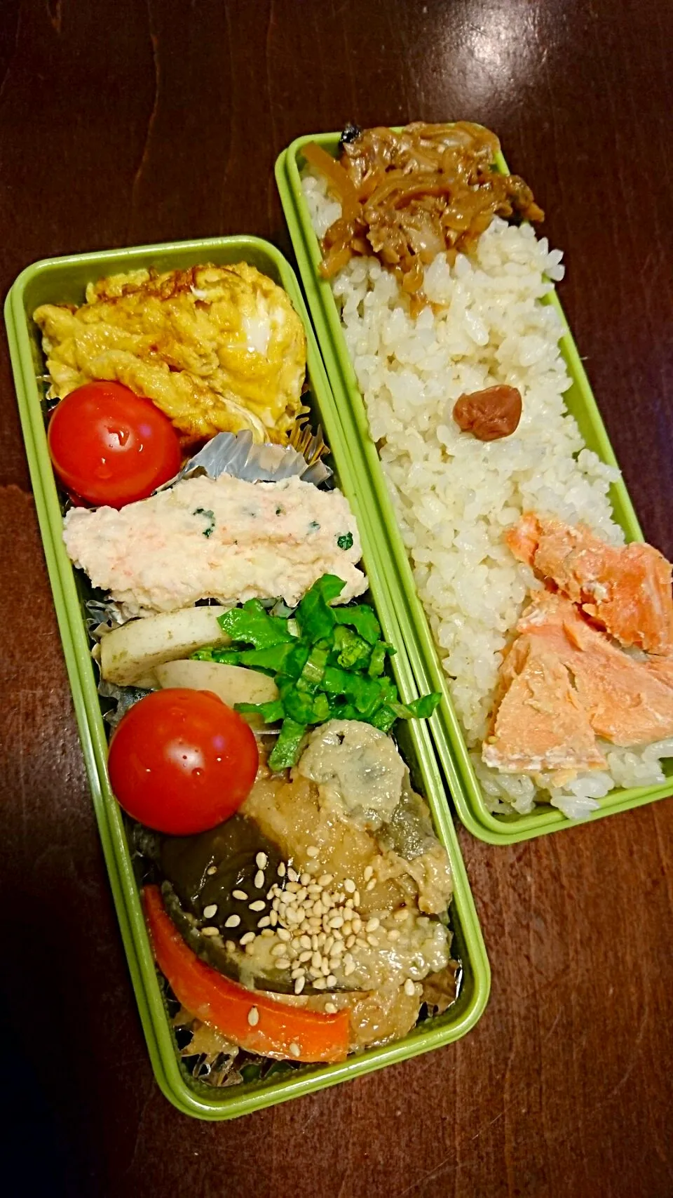 鶏肉の出汁煮弁当|りょーさん