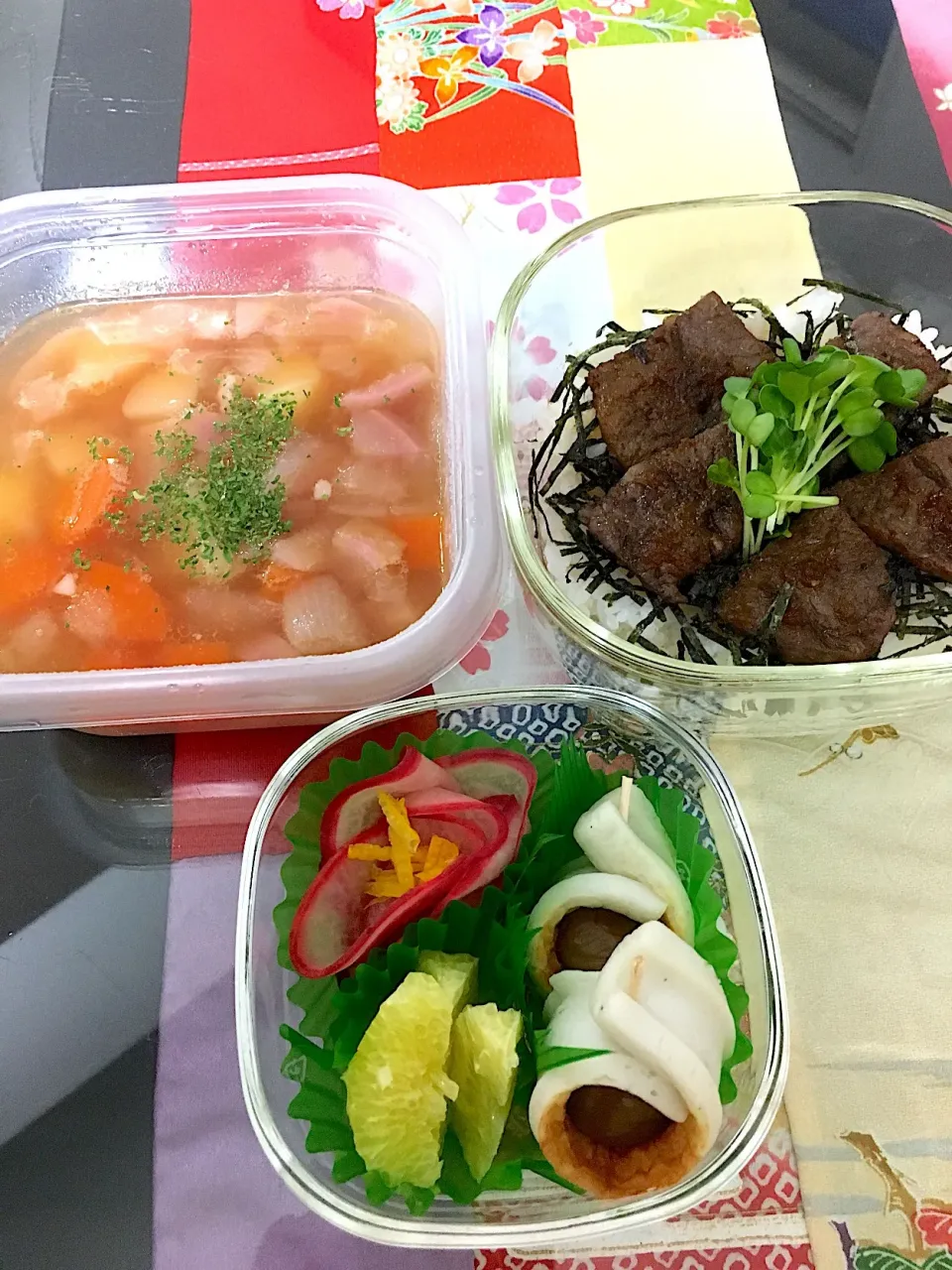 Snapdishの料理写真:2月15日 プクパパお弁当 #お弁当|プクママさん