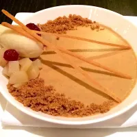 Snapdishの料理写真:Pumpkin panna cotta @ CIA American Bounty 2/14/18|Morcone Girlsさん