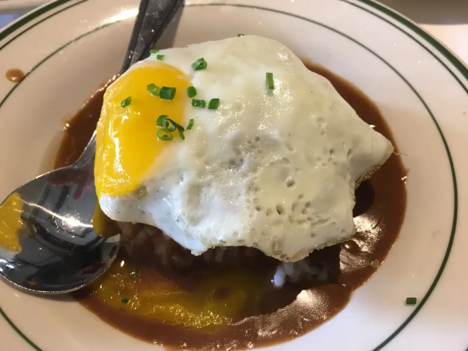 Snapdishの料理写真:ウルフギャングでロコモコ丼|フージさん