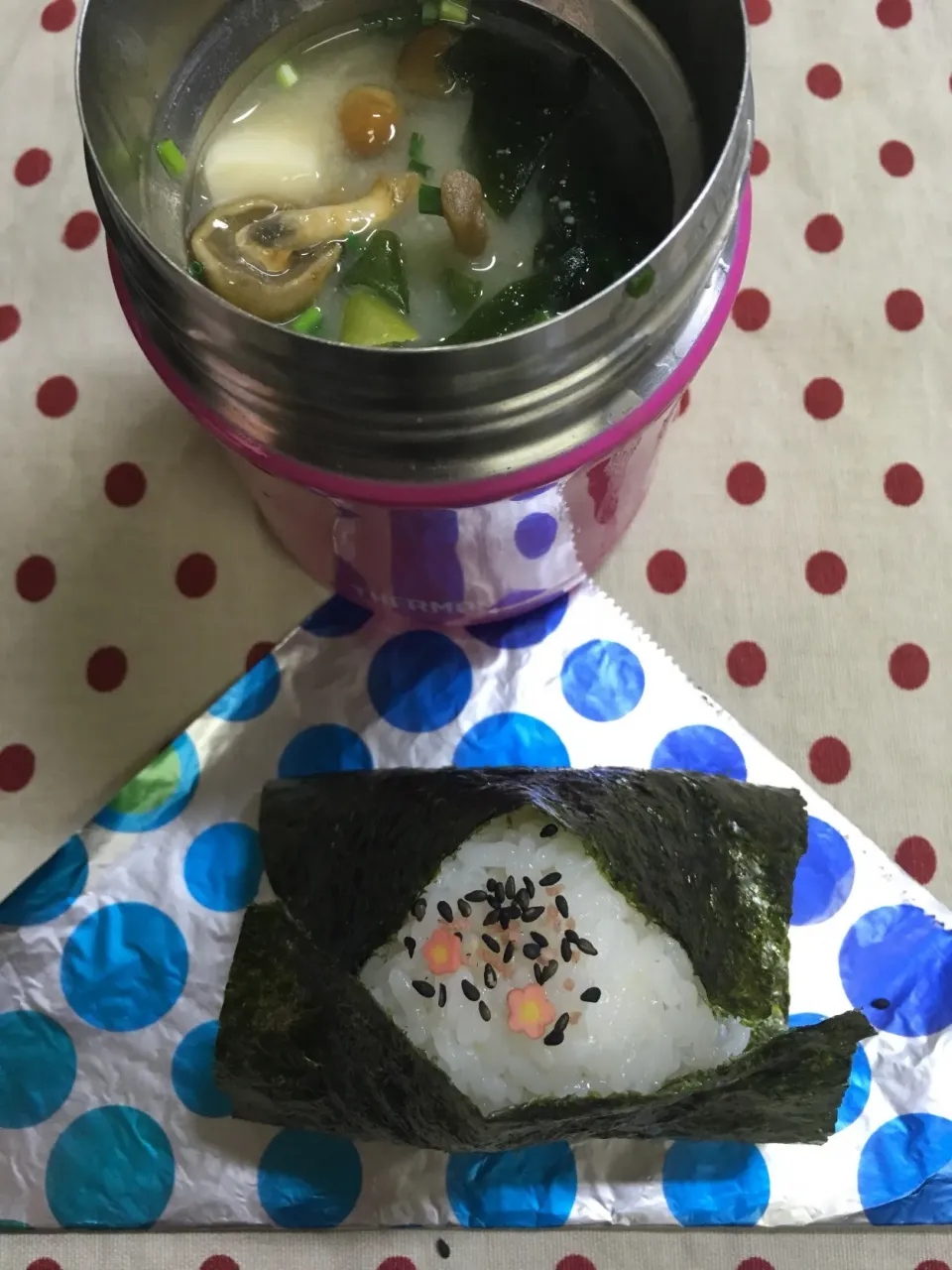 2月15日 なめこ汁弁当🍄|sakuramochiさん