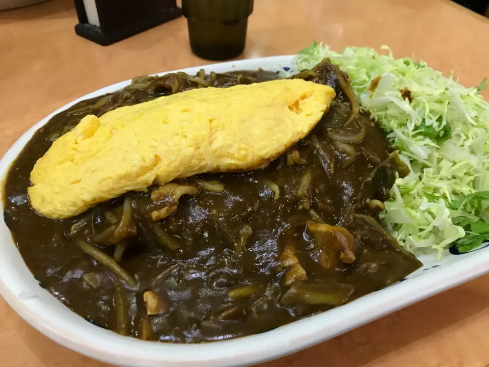 大皿カレー🍛、オムレツトッピング🍳|buhizouさん