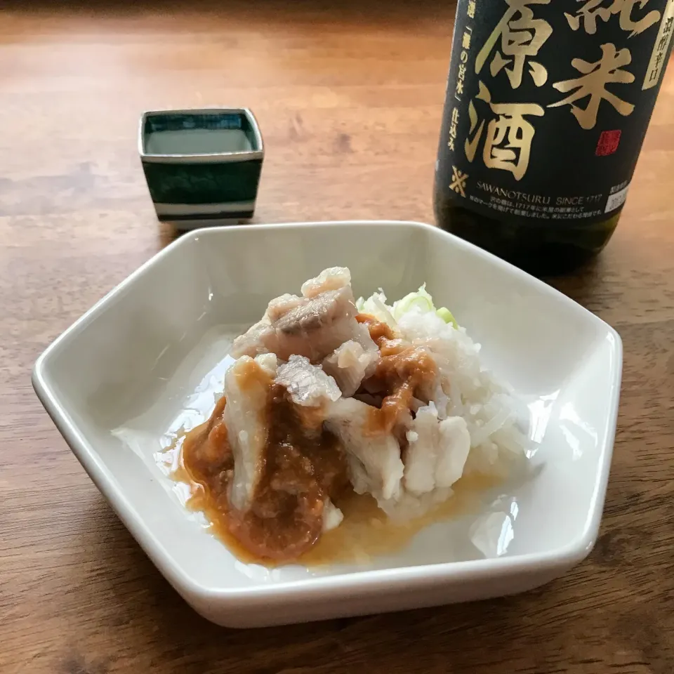 糟倍(かすべ)のおろし酢味噌|まる(丸大豆)さん