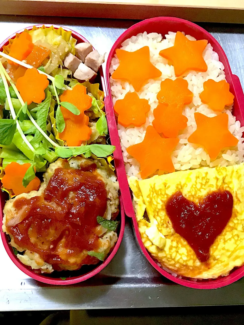 Snapdishの料理写真:愛妻弁当2018.2.15|イオナさん