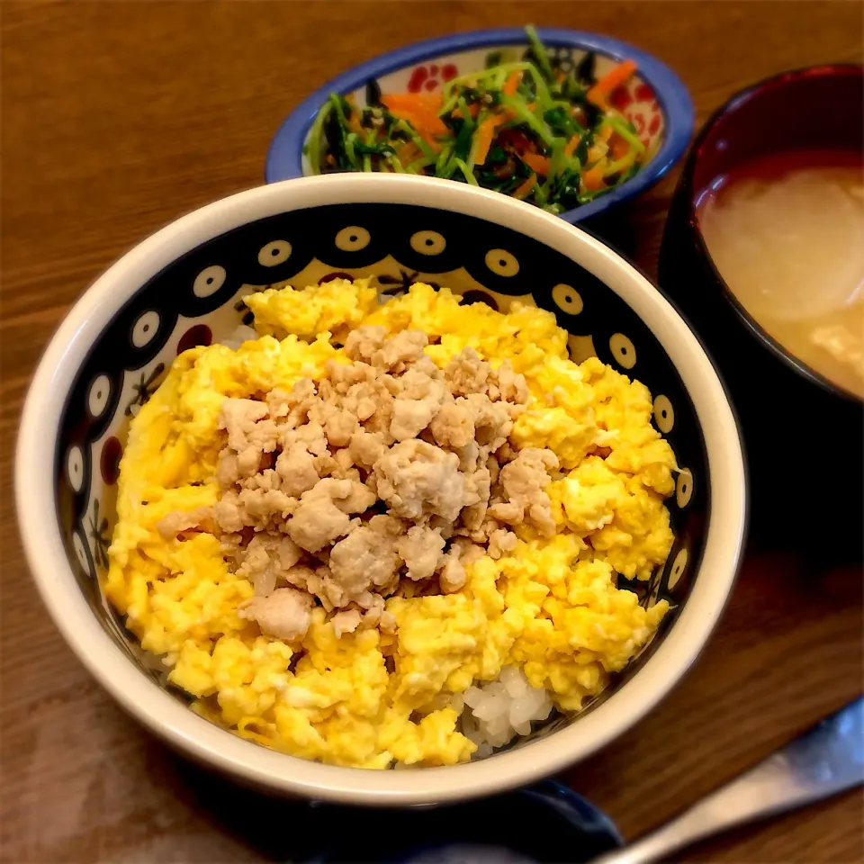 そぼろ丼|マミさん