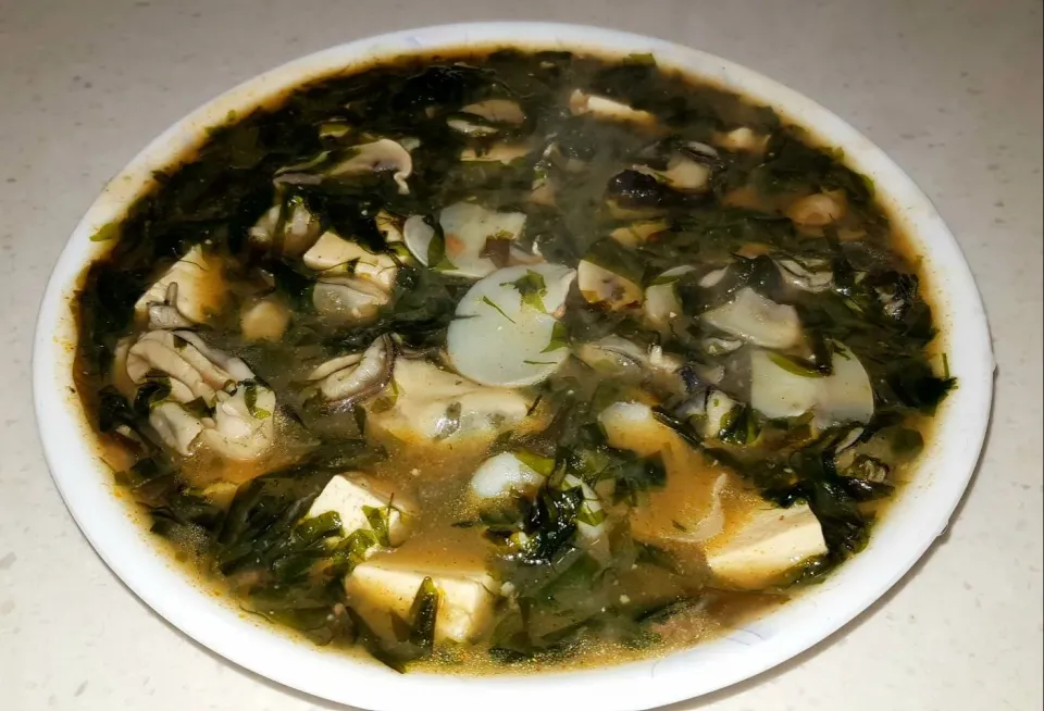 oyster seaweed soup|steven z.y.さん