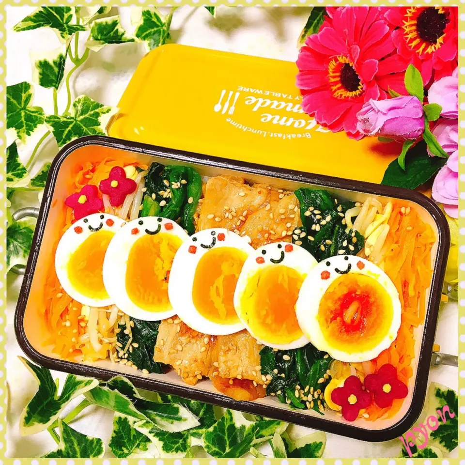 中1娘ちゃんのお弁当♡(❊´︶`❊)
 #娘弁当  #お弁当  #女子中学生弁当|ぴょんちゃんさん