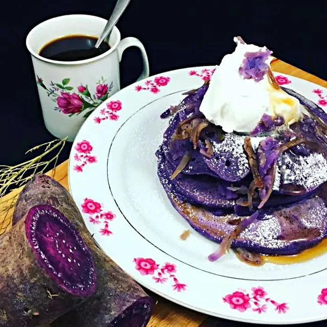 purple  yam pancake|CHUENCHAIさん