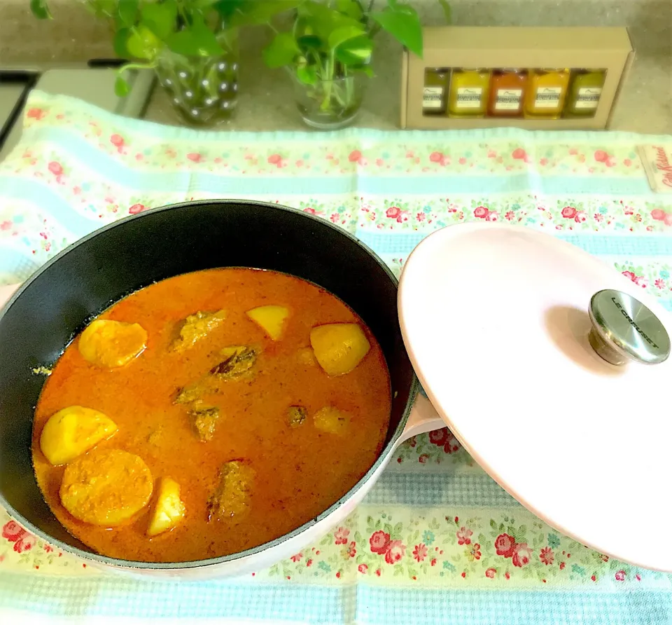 Snapdishの料理写真:Chicken curry!|sanaさん