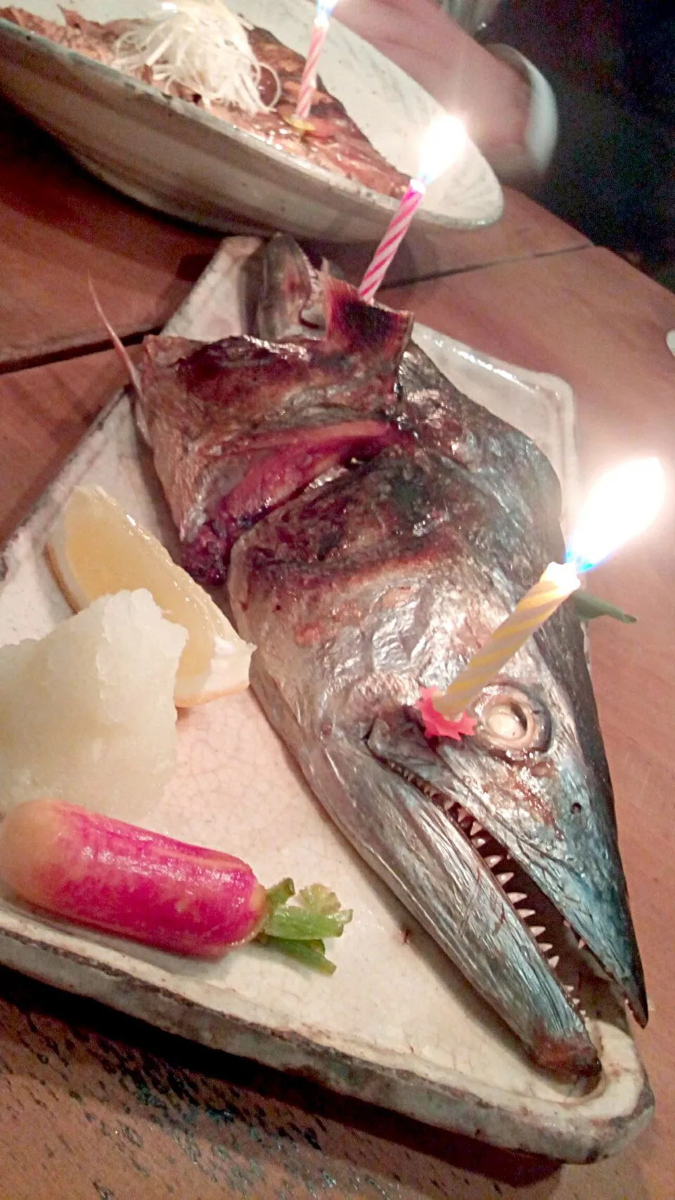 魚屋の誕生日祝😆🎂✨🎶|アイさん