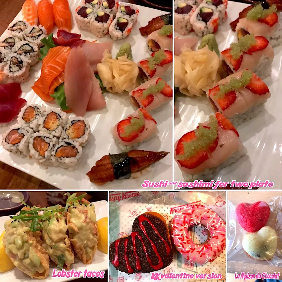 アメリカンなお寿司🍣🍓とバレンタイン❤️|erisさん