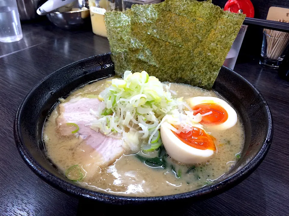 蔵前家さんで、家系ラーメンを食す〜♡|いく❤️さん