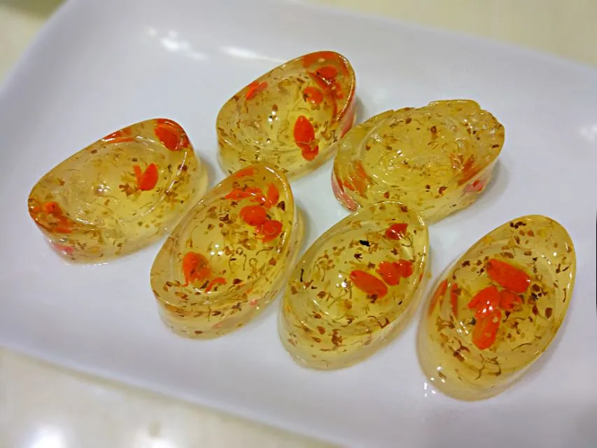 Thermomix gold ingot jelly|Ee Shanさん