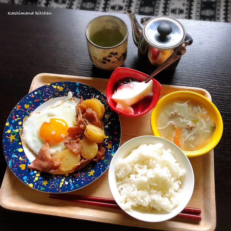 朝ご飯🍳|Kashimanakitchenさん