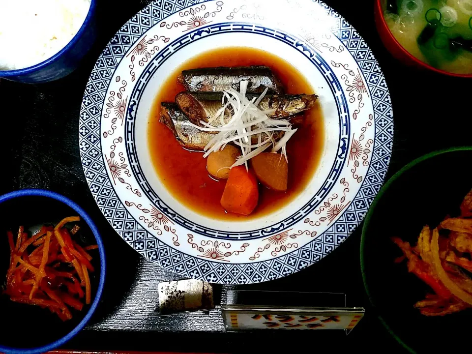 サンマ煮付け定食|nyama1さん