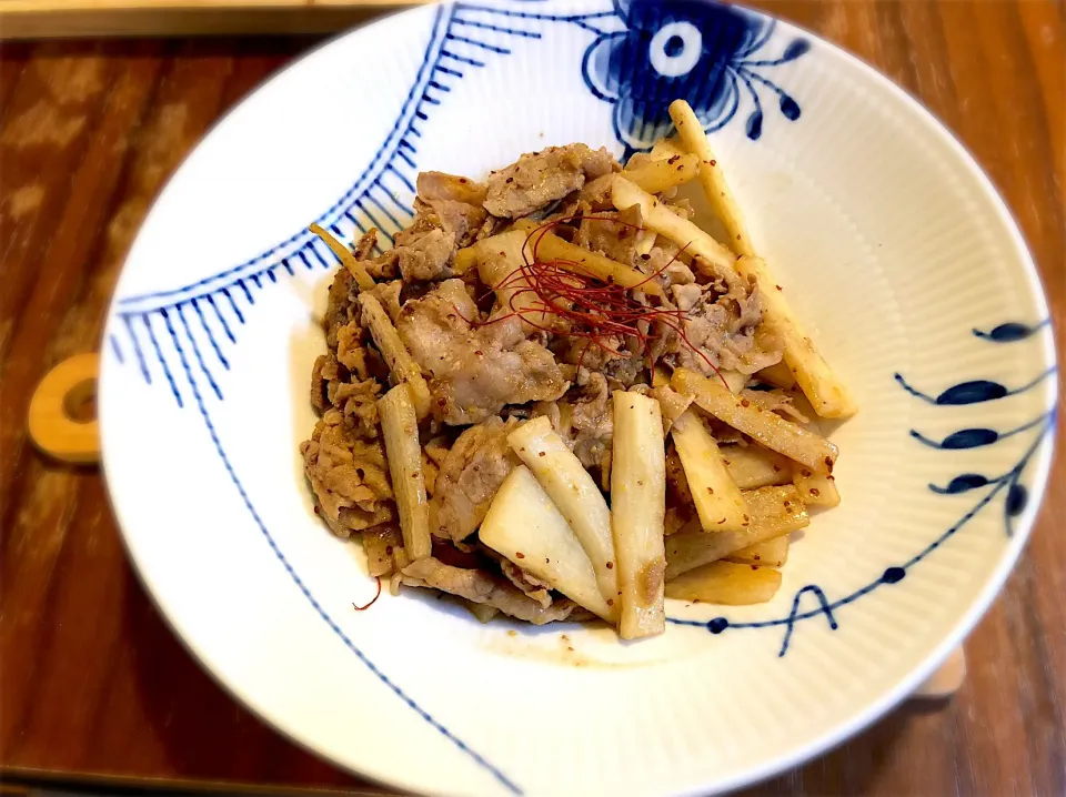 豚肉と山芋の炒め物|食工房 晃満（こうみ）さん