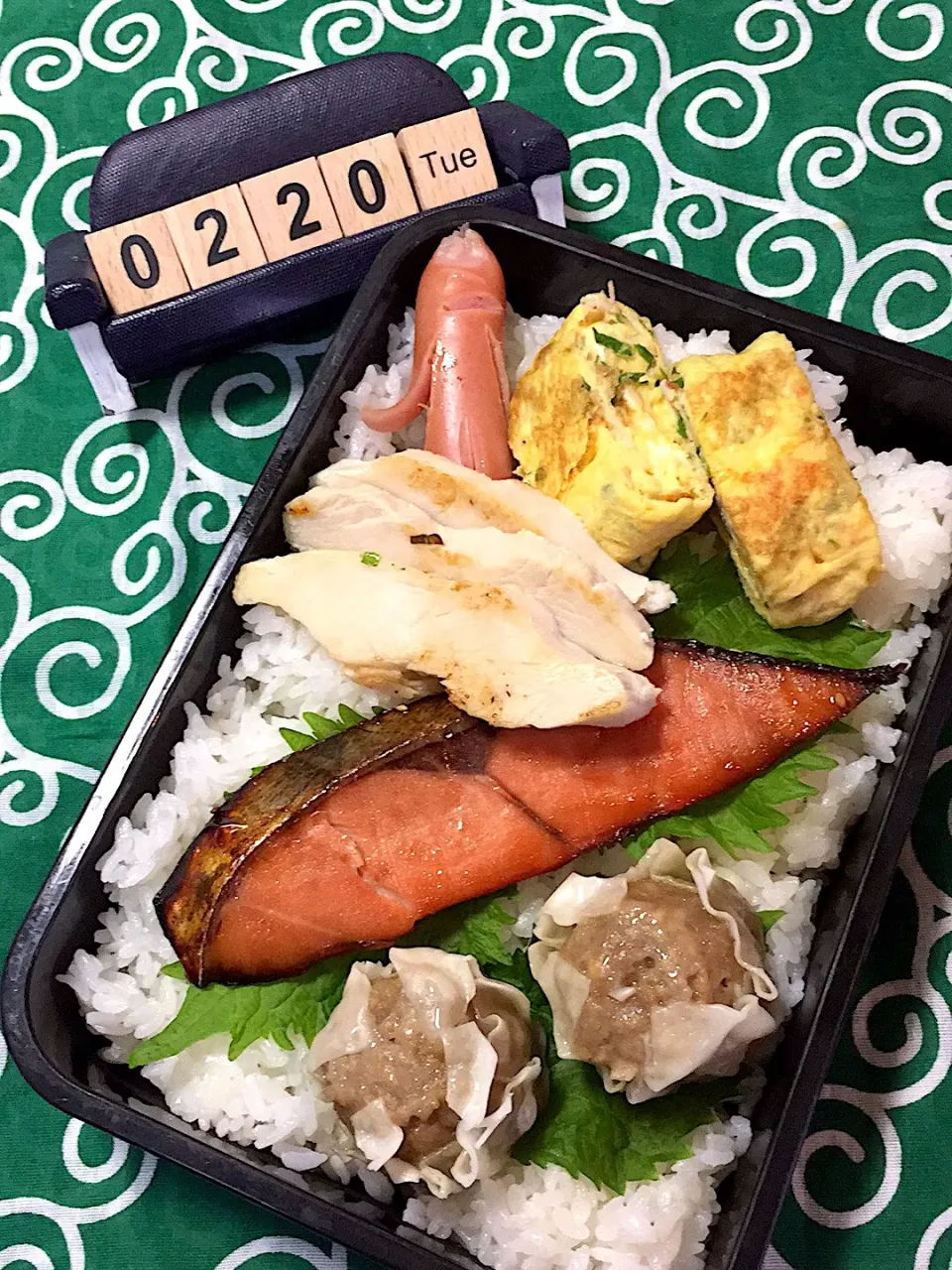 Snapdishの料理写真:2月20日の高3男子のお弁当♪|ごっちさん