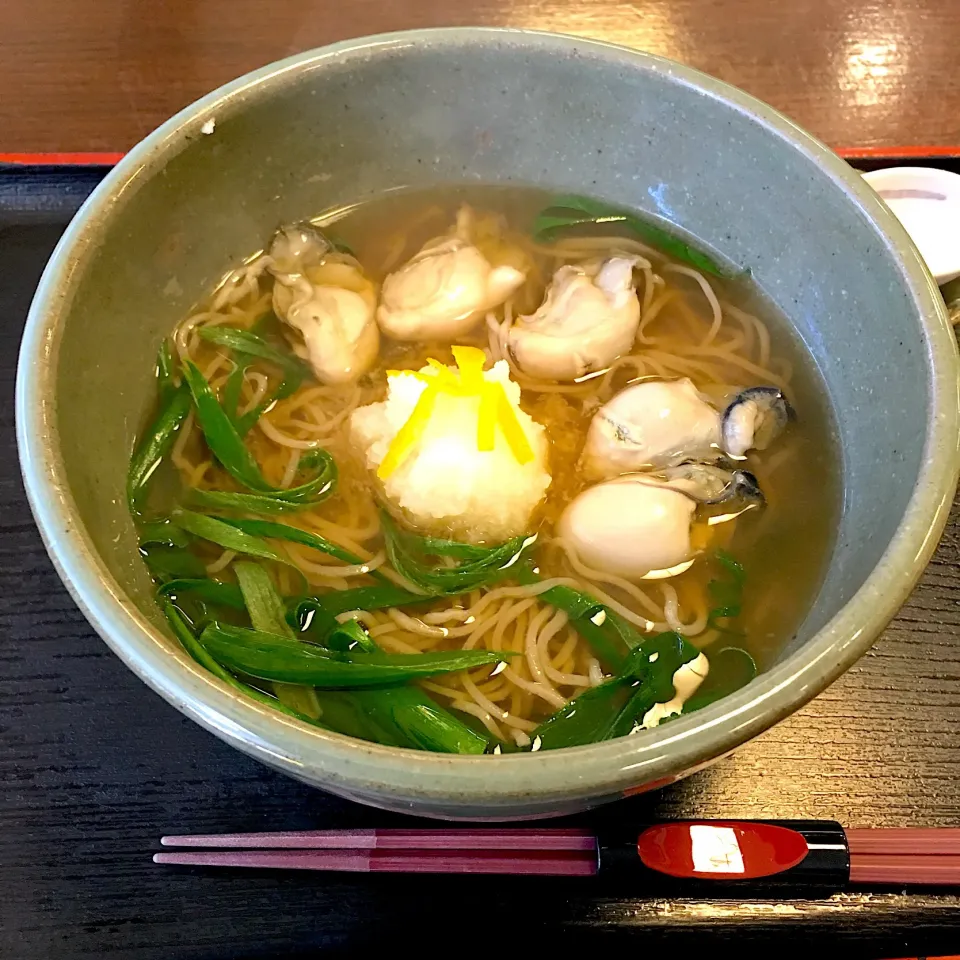 確定申告に来てラーメン屋にフラれて…
 #蕎麦  #そば  #牡蠣そば #やま㐂  #大津|Yoshinobu Nakagawaさん