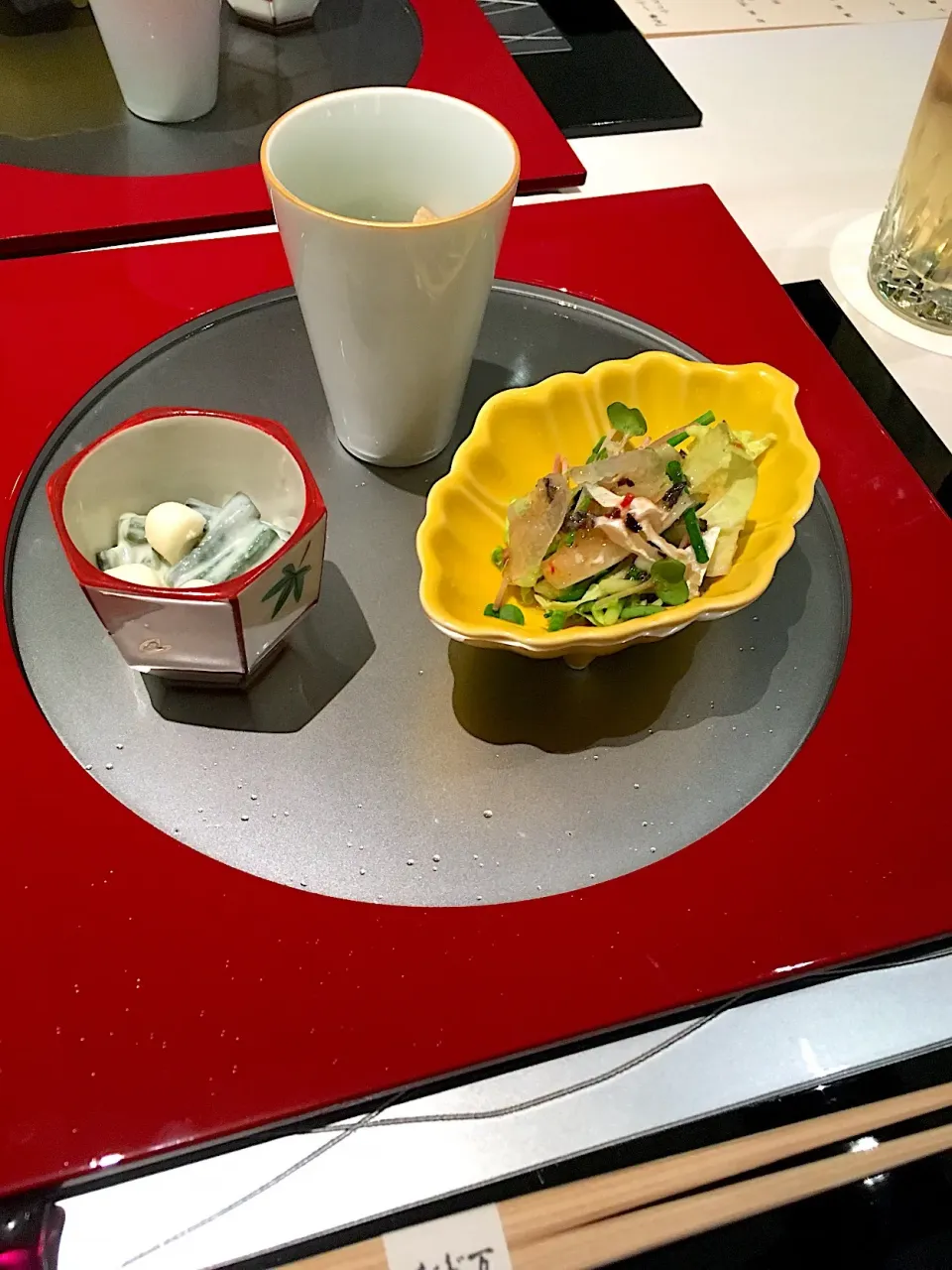 旬菜
湯引きサラダ仕立てなだ万ドレッシング
雲仙昆布高菜 うす揚げ 煮浸し|れりさん