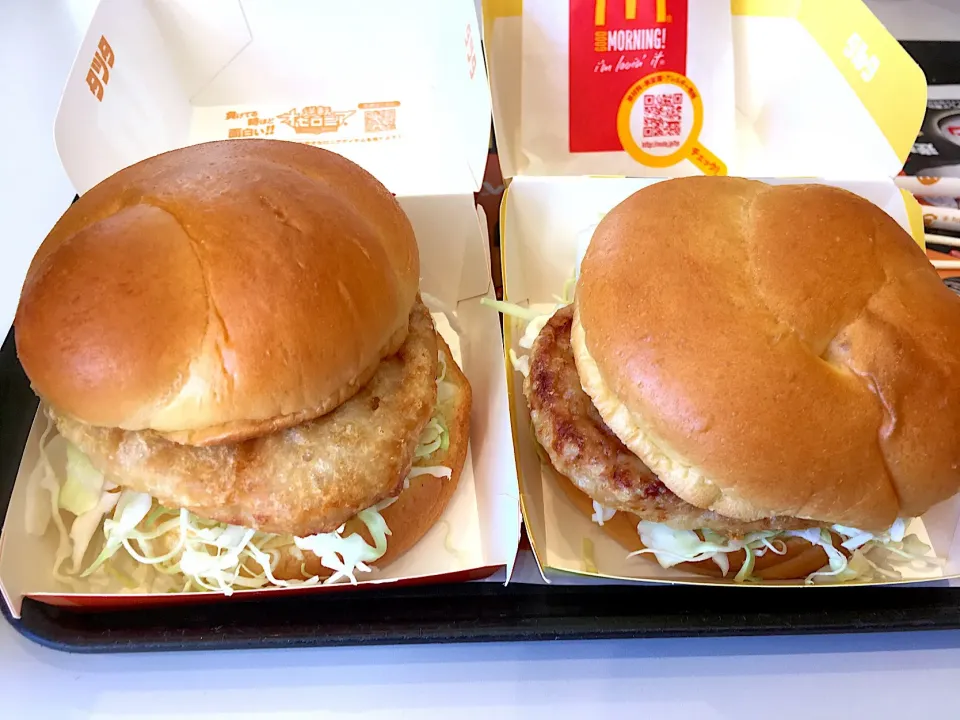 Snapdishの料理写真:チキンタツタ&チキンタルタ🍔✨|nacchan♪さん