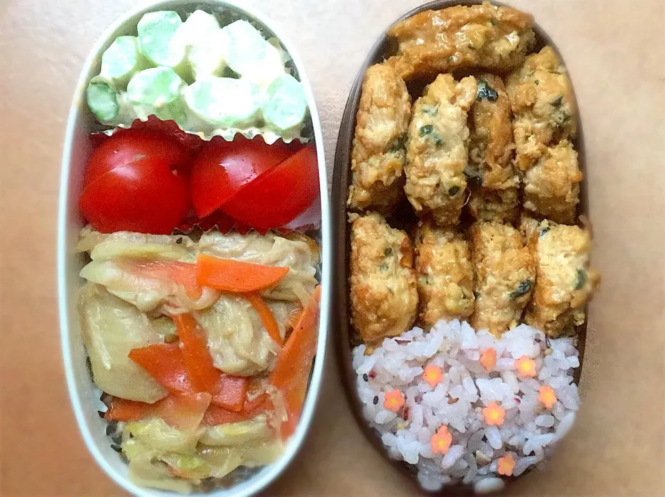 今日の娘ちゃん弁当🍱
 #弁当|ままみさん