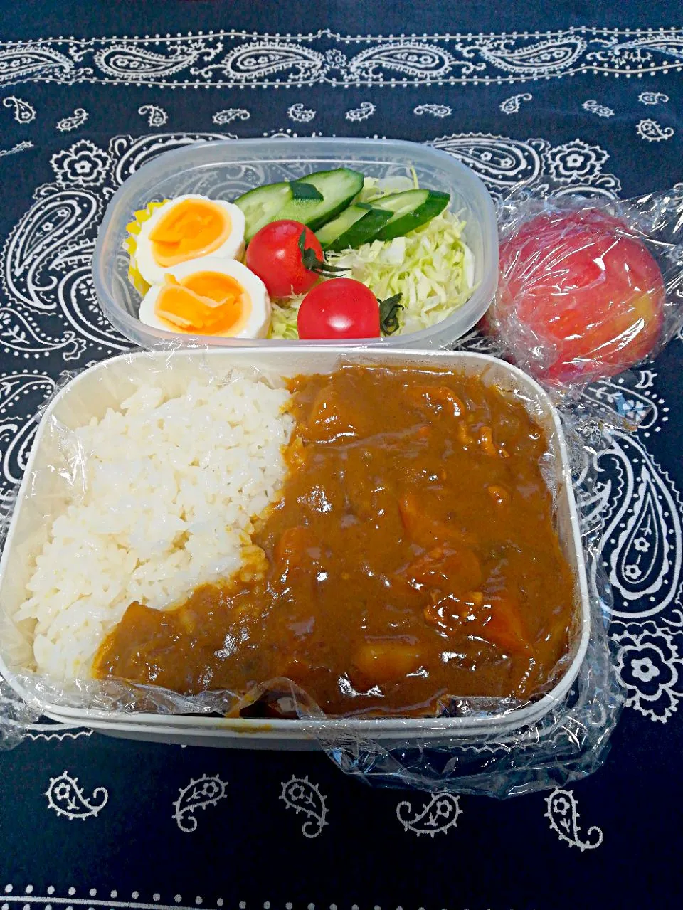 父特製カレー弁当|とにおさん