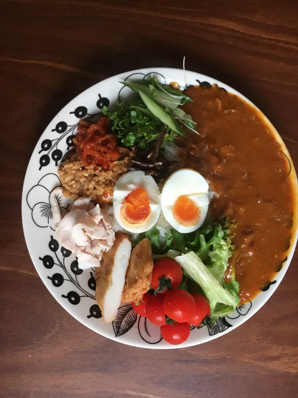 Snapdishの料理写真:#昼ごはん#のっけ飯|ひなママさん