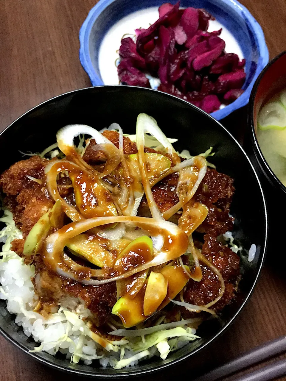 矢場とん風 味噌カツ丼|sakiさん