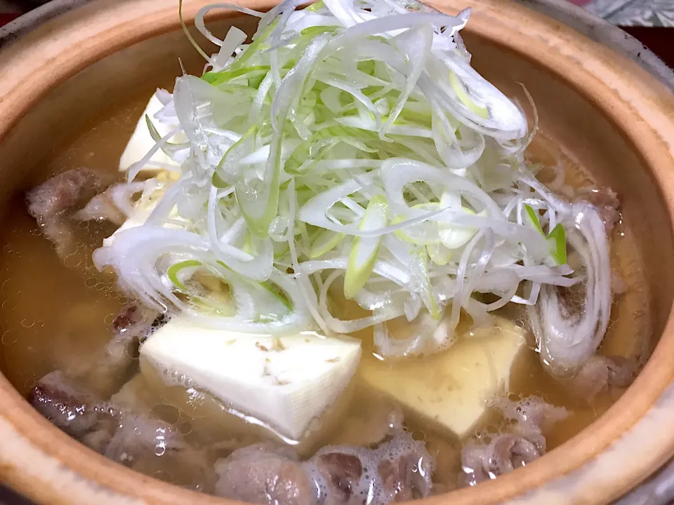 ねぎ塩仕立ての湯豆腐♨️（茅乃舎レシピより）|ｋｚｓｙｋさん