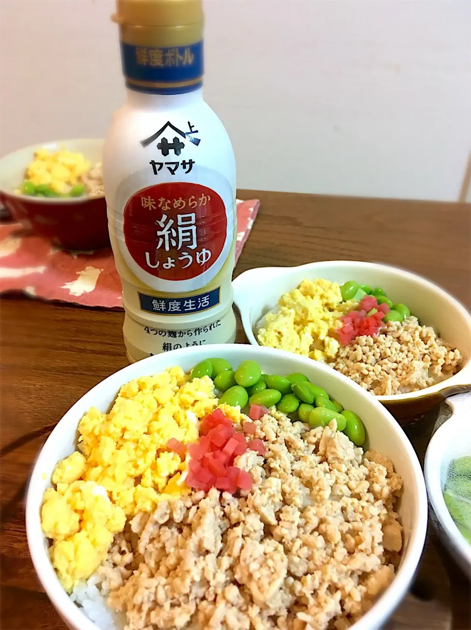 三色そぼろ丼♪|☆マミ☆さん