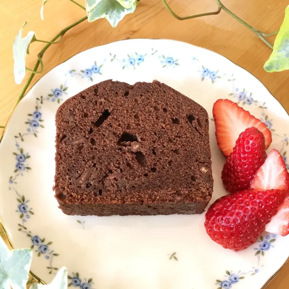 ショコラパウンドケーキ😋|バンビさん