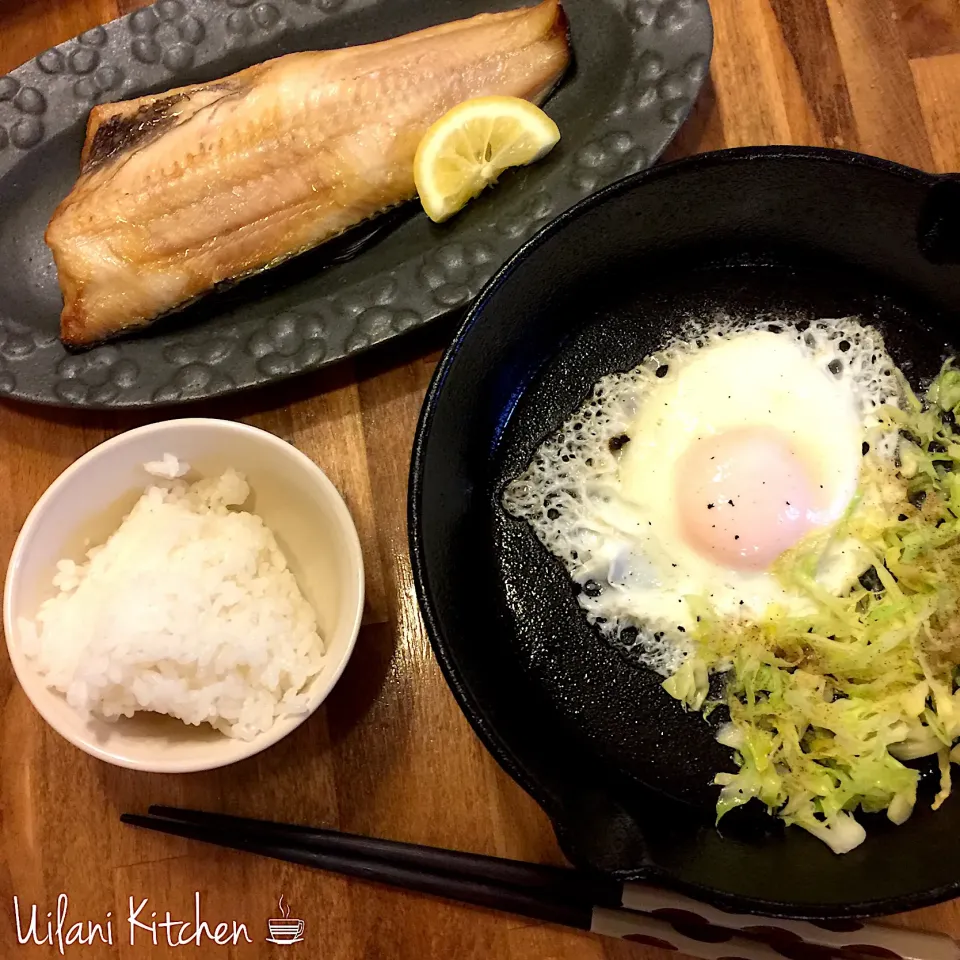 焼き魚でランチ|yukie@uilanikitchenさん