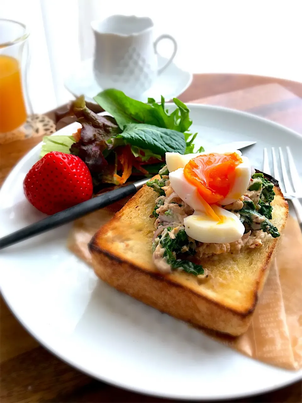 Snapdishの料理写真:かおり🐰さんの料理 菜の花のツナ胡麻マヨ和え|かおり🐰さん