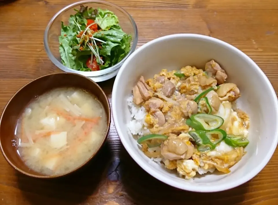 『作りおきできないメニューで晩ごはん 親子丼』|seri-chanさん